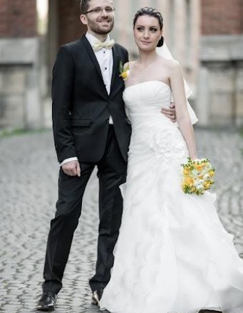 Claudia si rochia de mireasa 5105 de la Fara Sposa
