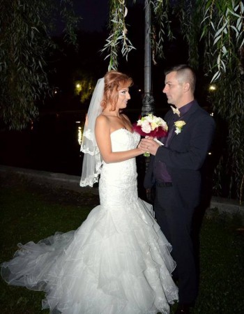 Alina, senzuala si eleganta in rochia de mireasa Bella Sposa
